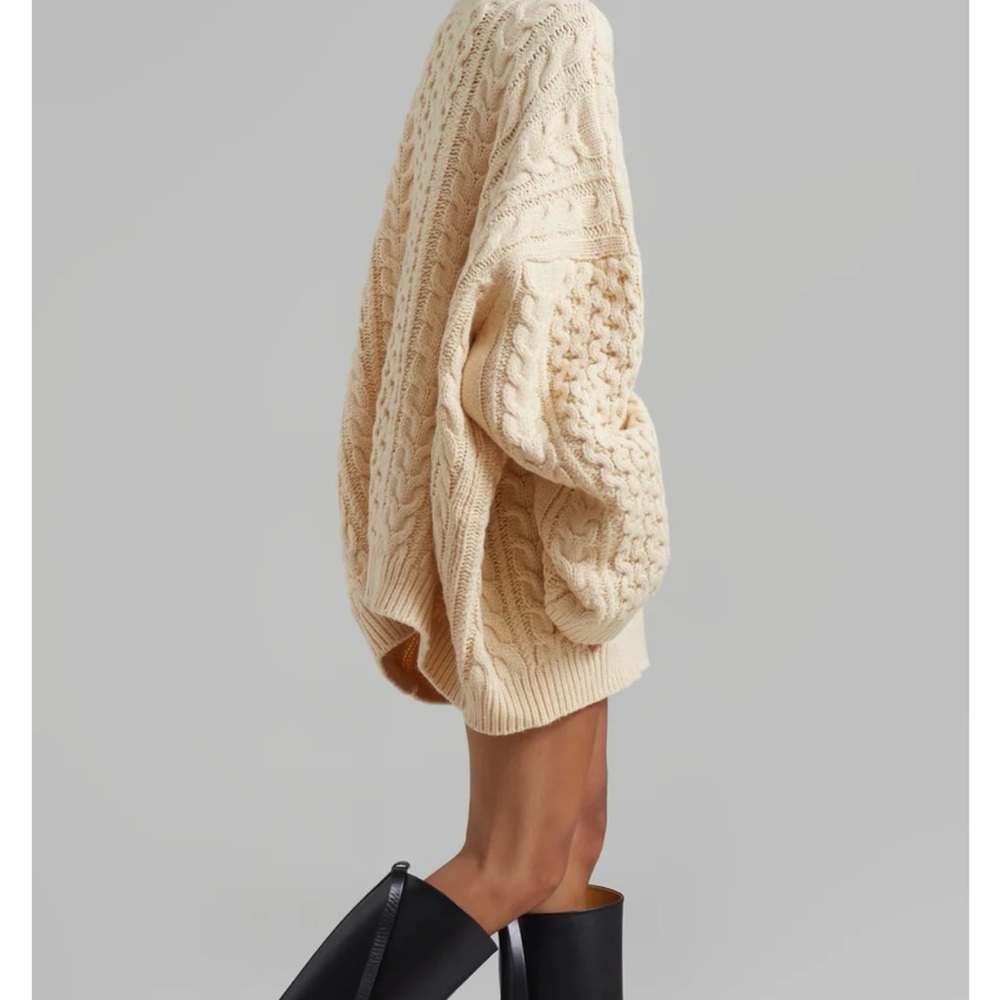 Cozy Cream Cable Knit Sweater